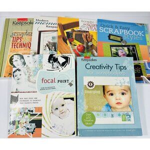 Scrapbook Books Tips Memory Makers Art Crafts 1000s of Ideas Set of 6